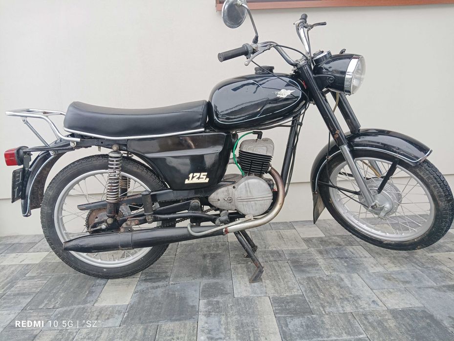 WSK-125 garbuska - 1977 rok - siedzenie - kanapa - oryginał !