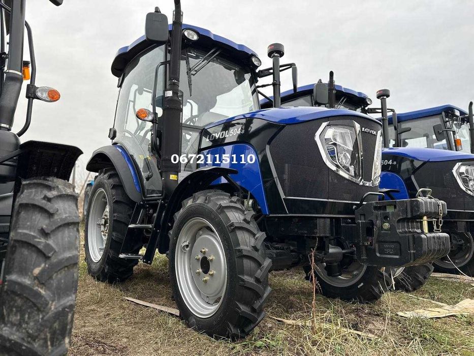 Трактор Foton Lovol 504CNC Виносний ричаг 2 гідроциліндри Кондиціонер