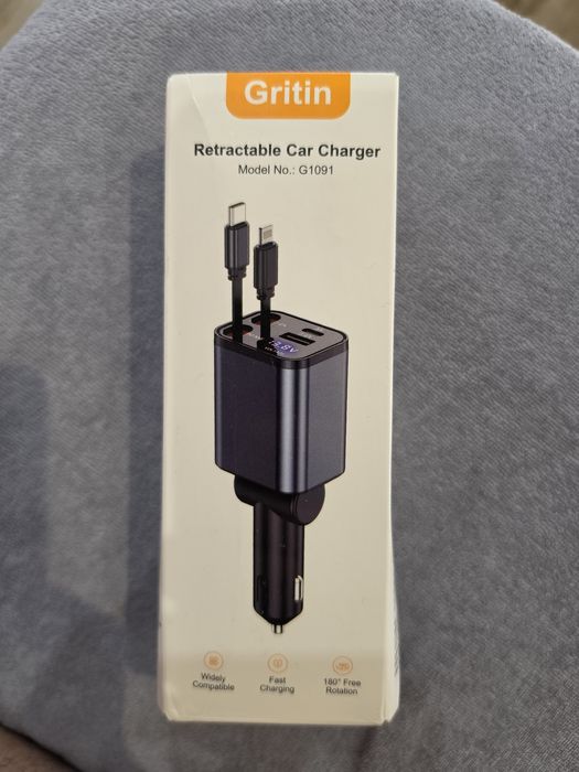 Ładowarka samochodowa Gritin  4in1
