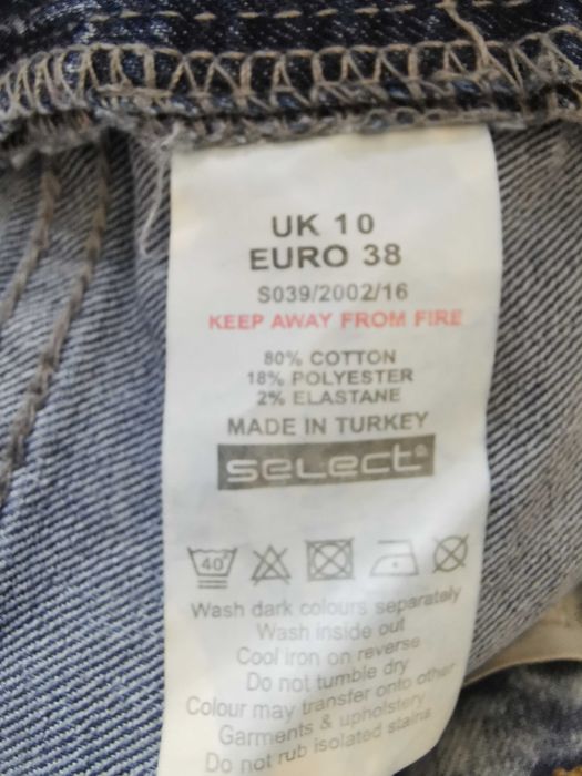 Select Casuals - Cudny Damski 1- częsciowy Kombinezon Jeansowy M