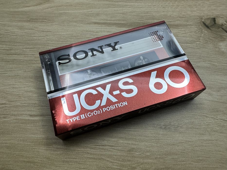 SONY UCX-S 60 High position audio cassette