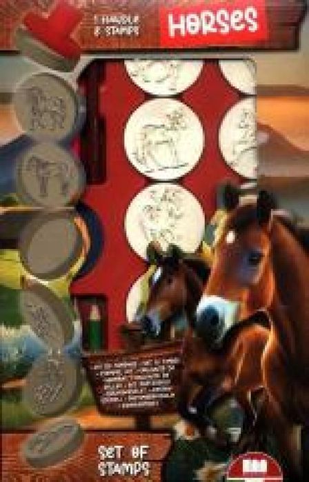 Stamp Attack! Konie Multiprint pudełko,264x181 mm