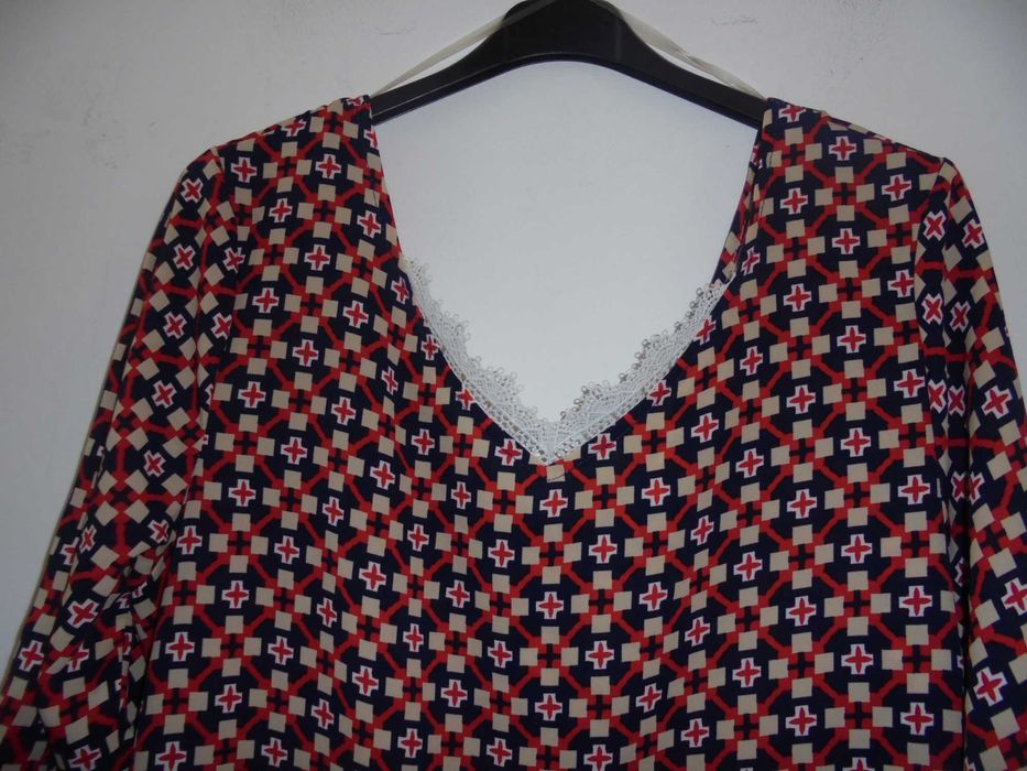 vestido de senhora com varias cores