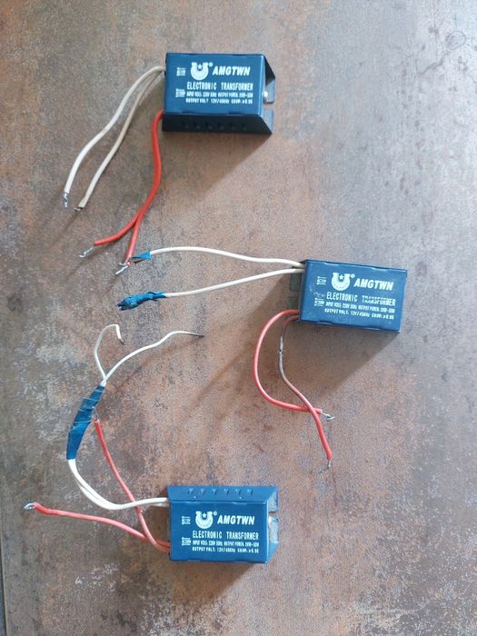 Електронний трансформатор 220/12V 50W для галогенних ламп