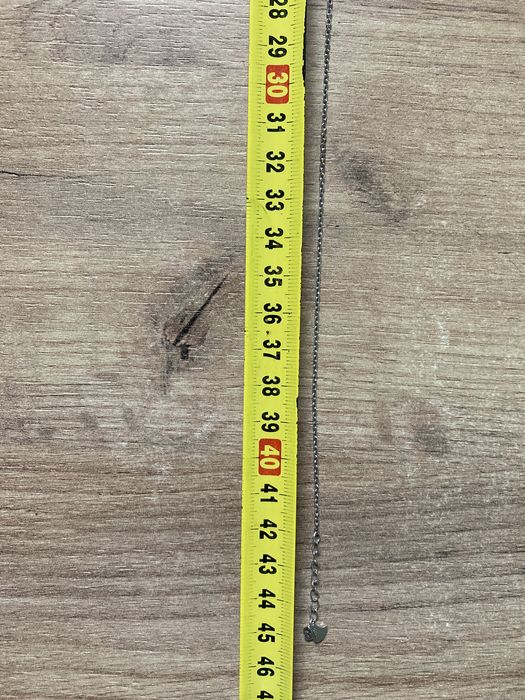 Naszyjnik i bransoletka srebrne