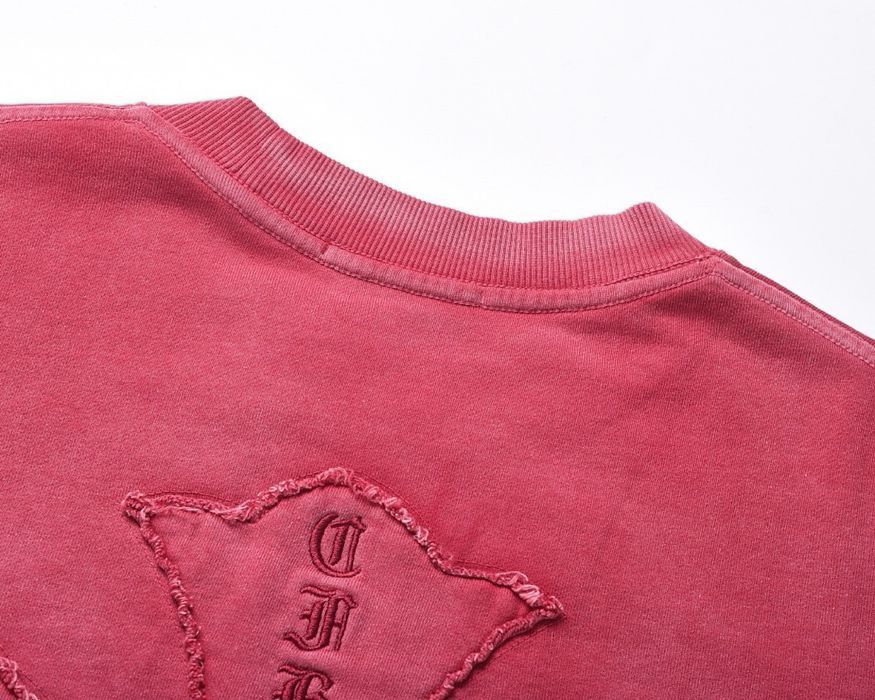 Chrome Hearts свитшот реглан батник мужской кофта худи красная