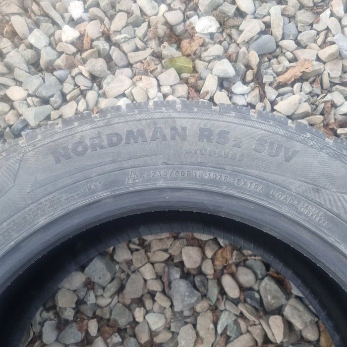 Комплект Nokian Nordman RS2 SUV 235/60 R18 107R XL — 4 мм, б/в