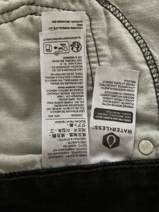 Męskie spodnie jeansy  Levis 505 W40 / L 32