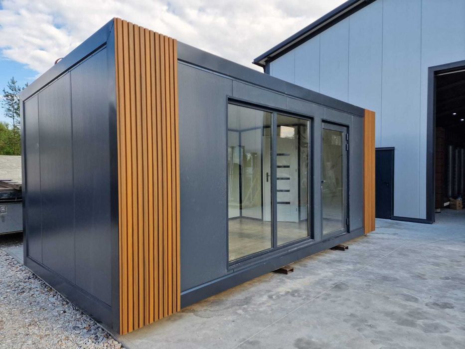 Kontener Biurowy Pawilon Handlowy Domek Mieszkalny 5x3 6x3 7x3 8x3