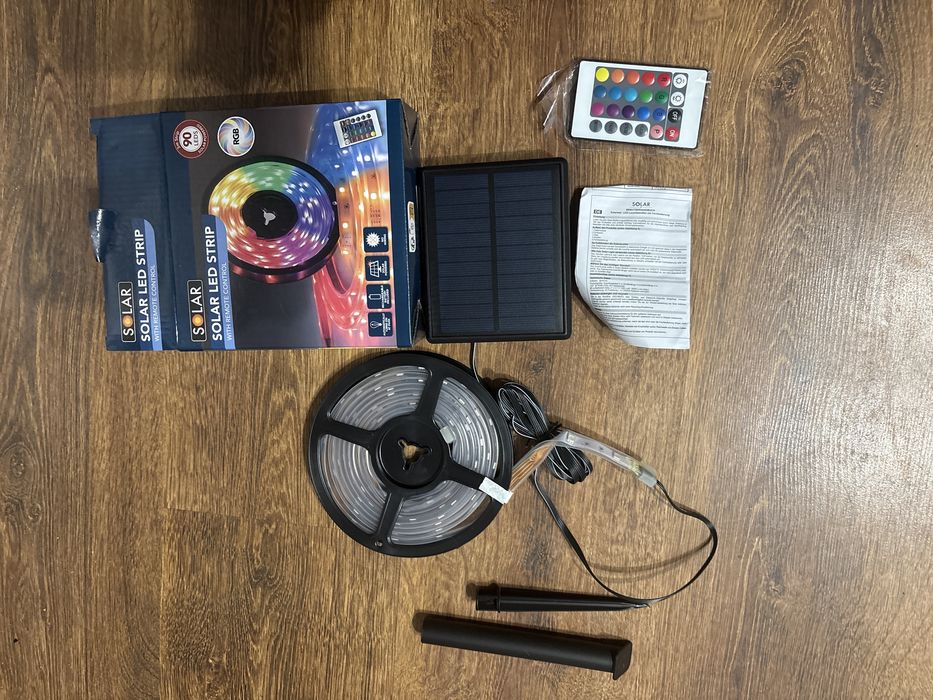 Ledy  solar led strip plus pilot
