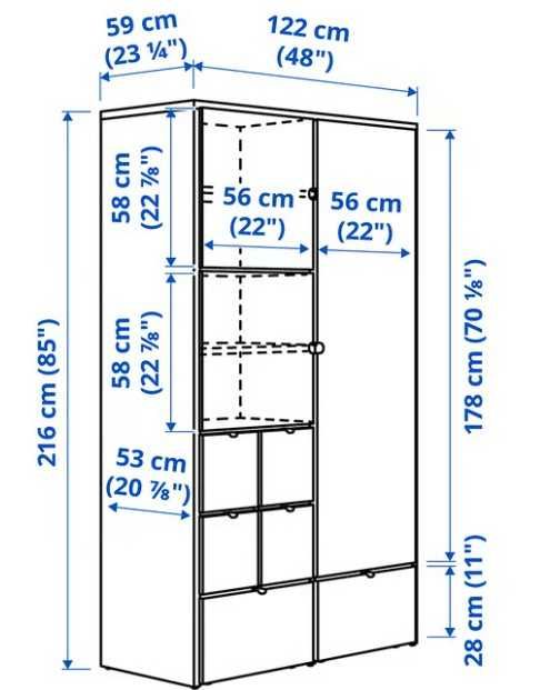 Szafa IKEA biała