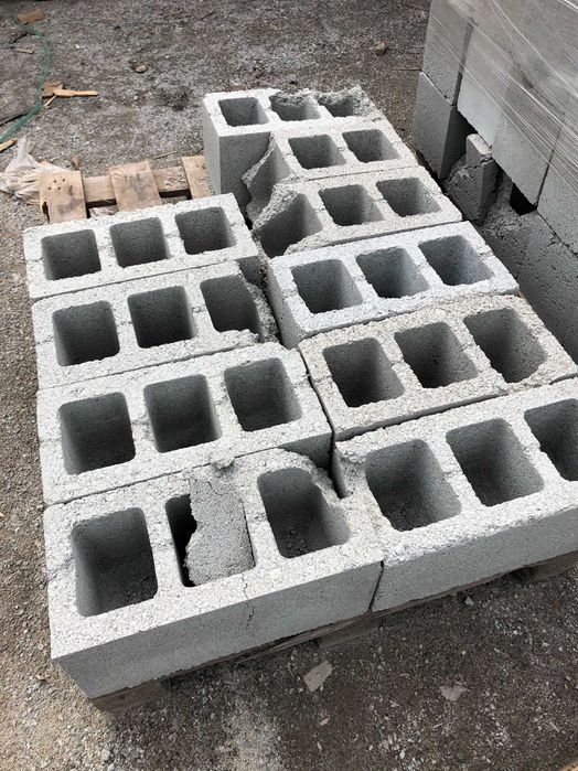 Шлакоблок 390-190-190  второй сорт