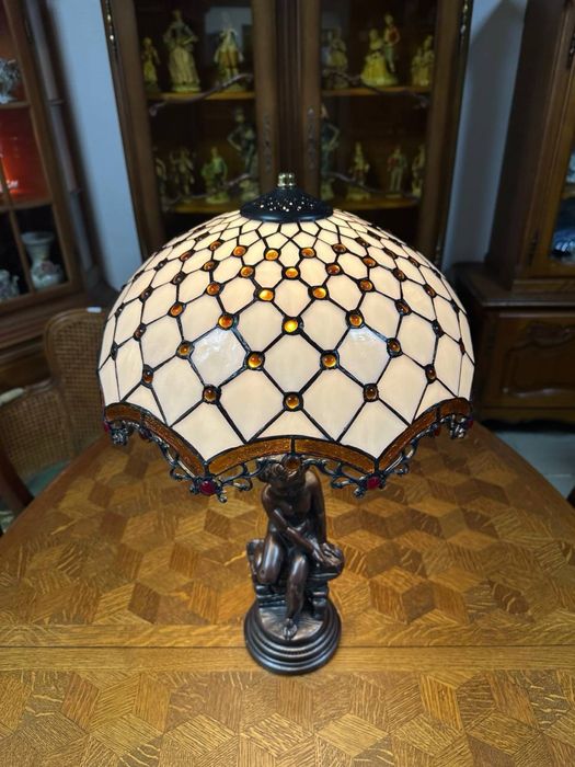 Настільна лампа в стилі Тіффані світильник 7267
