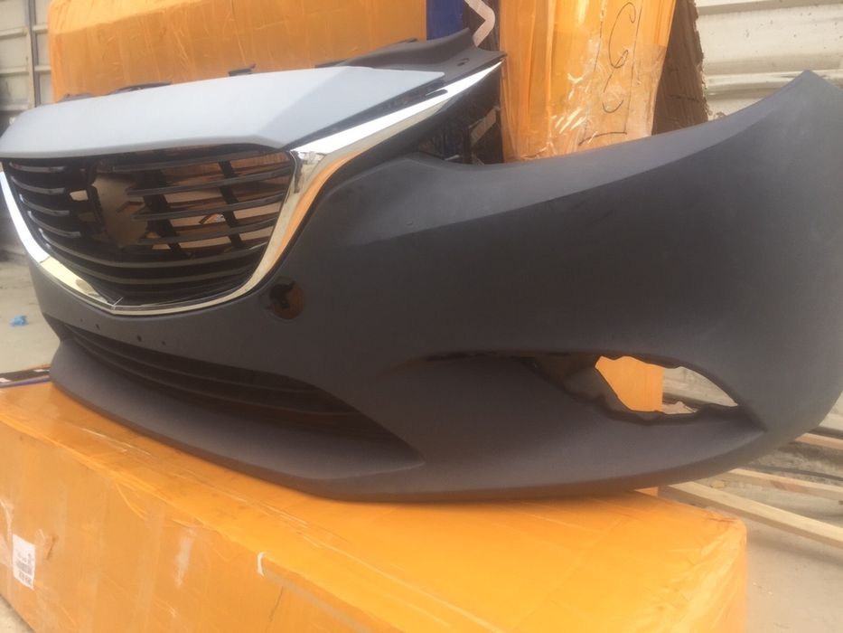 Решетка бампер рестайлинг Мазда 6 2016-2018 Usa/Europe