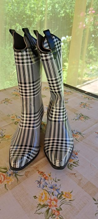 Kalosze kowbojki damskie rubber 39 gumowce