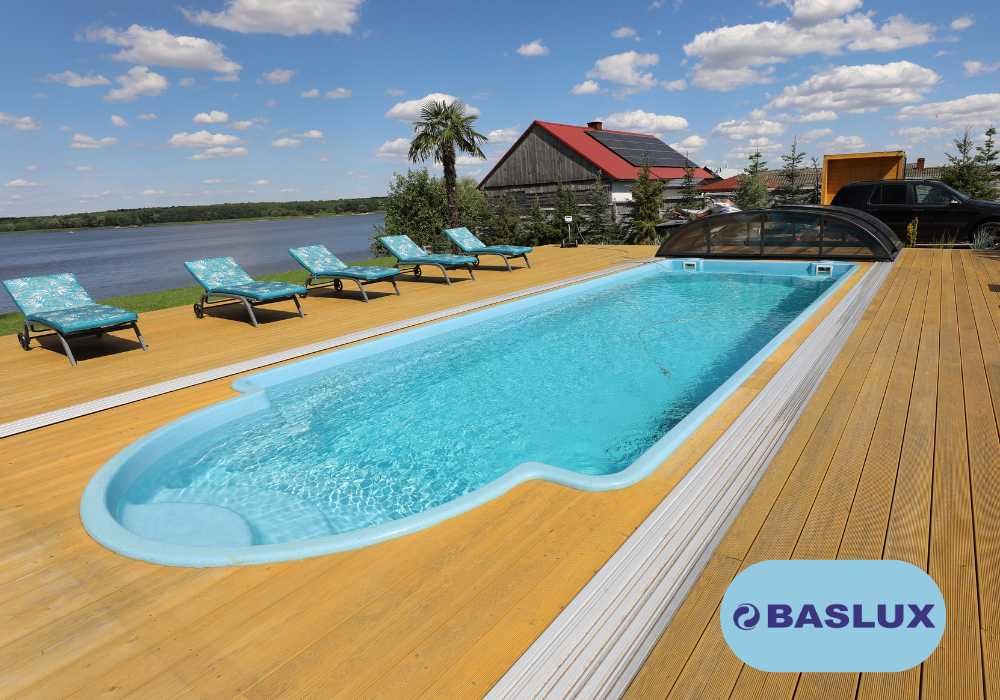 Basen ogrodowy wkopywany 10,00x3,70x1,55 komplet PRODUCENT gwarancja!