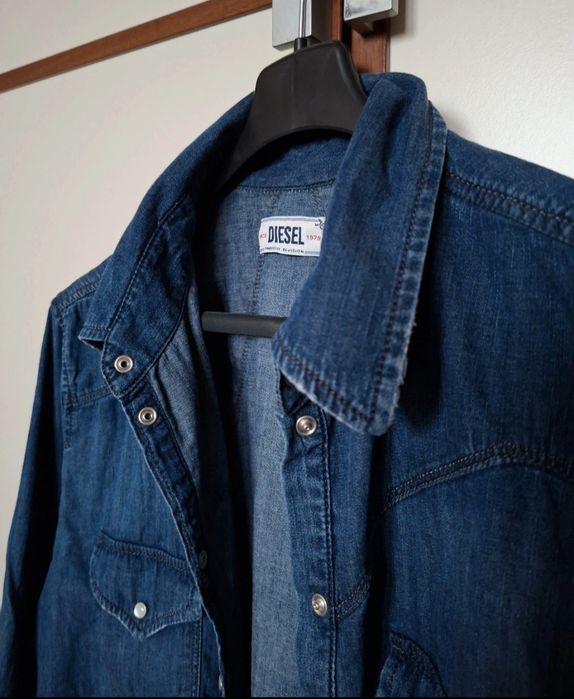 Koszula jeans DIESEL XL, idealna