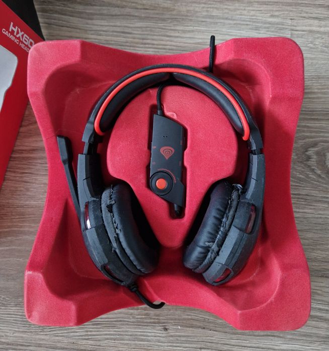Słuchawki gamingowe dla graczy Genesis HX60 Virtual 7.1 sound
