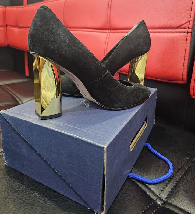 Туфлі човники Respect, 38р. Шкіра, замш