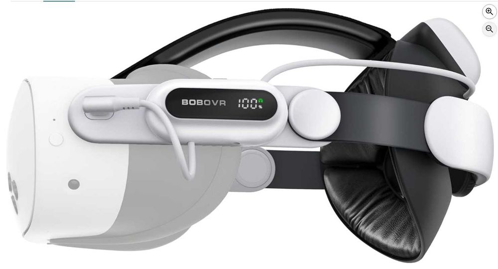 Meta Quest 3 512 GB + BOBOVR E3 Pro + AMVR face pad