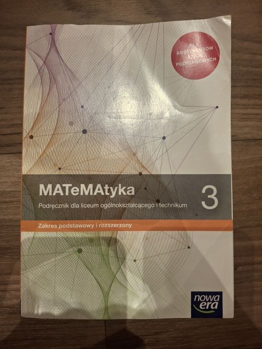 Matematyka 3 zakres podstawowy i rozszerzony