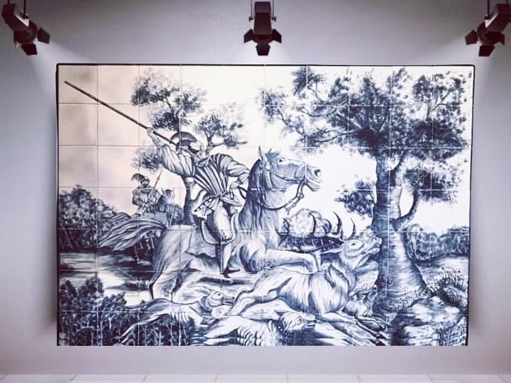 Painel de Azuleijos de grande dimensoes