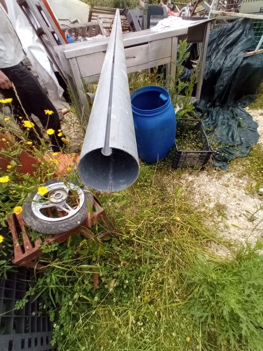 Tubos galvanizados novos