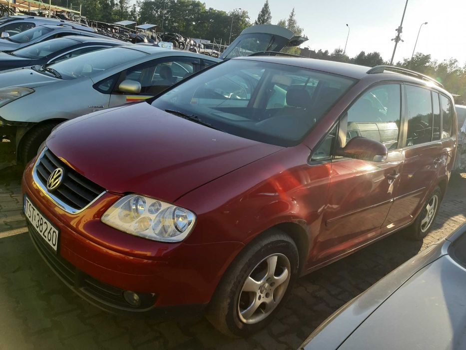 VW TOURAN I LA3W klapa maska błotnik lampa drzwi zderzak części