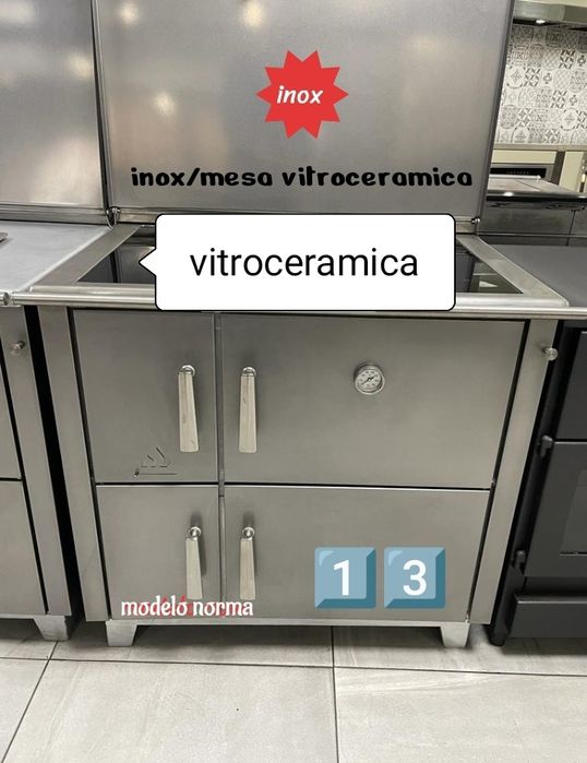 Fogão a lenha fabrico nacional