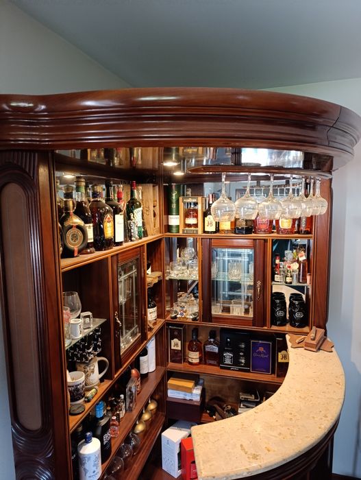 Bar de bebidas de canto