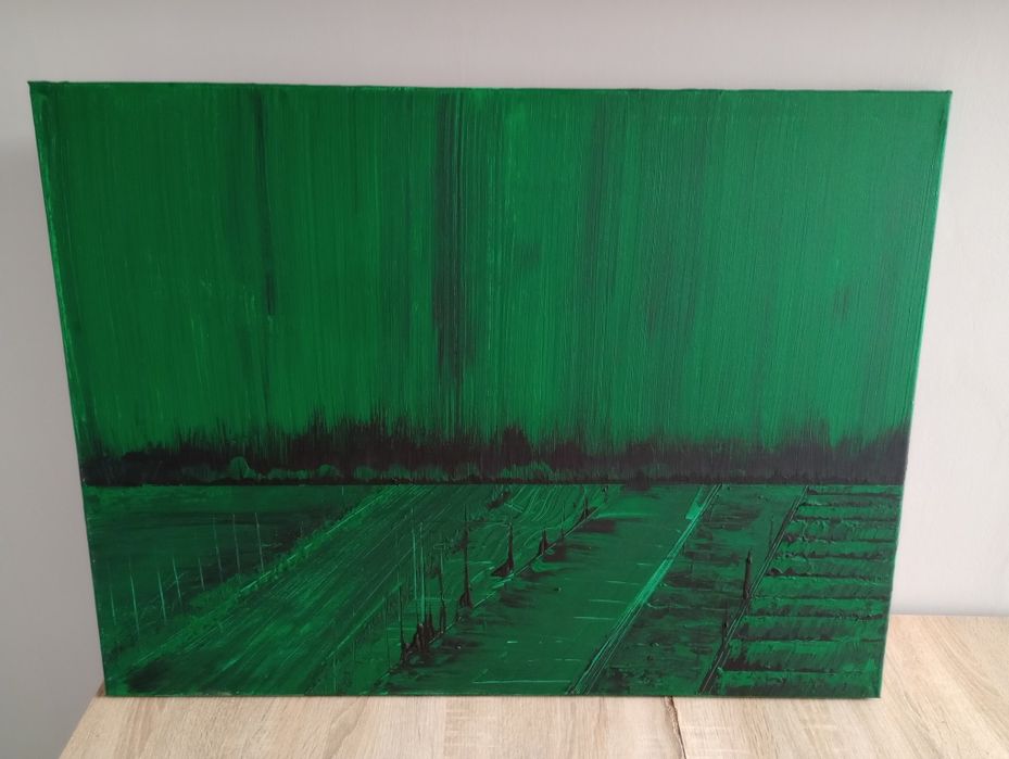 Sprzedam ręcznie malowany wany obraz