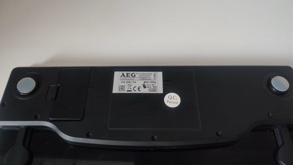 Waga łazienkowa elektroniczna AEG