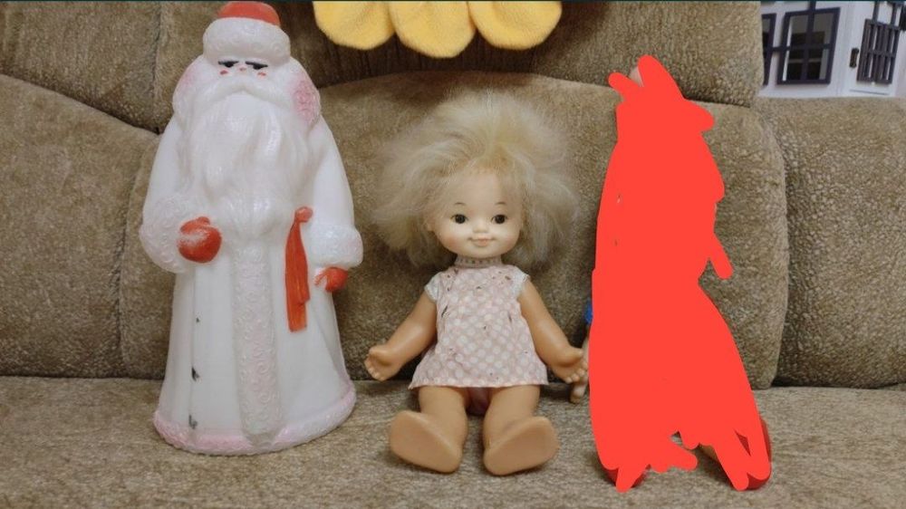 Куклы СССР и  Дед мороз