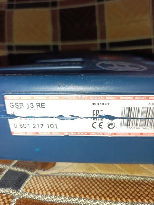 Дрель bosch GSB 13 RE