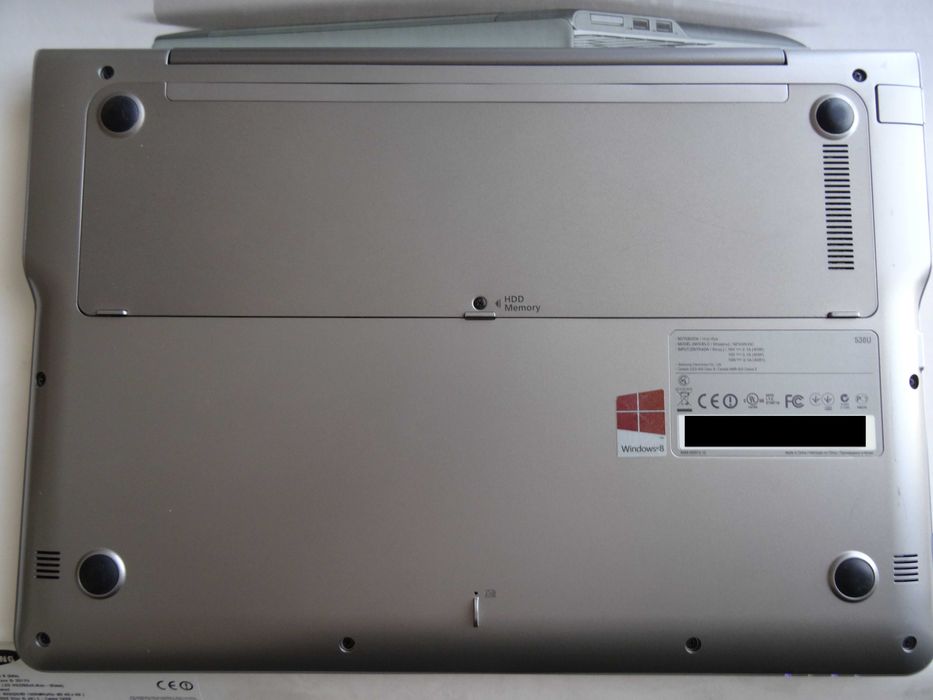 Portátil Samsung NP530U3C Ultrabook 13,3" | 8GB RAM | SSD 256GB | Bolsa e caixa