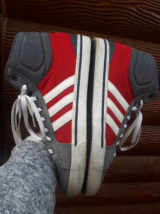 Високі кросівки\кеди \adidas neo\оригинал\ р.43\28см\замш