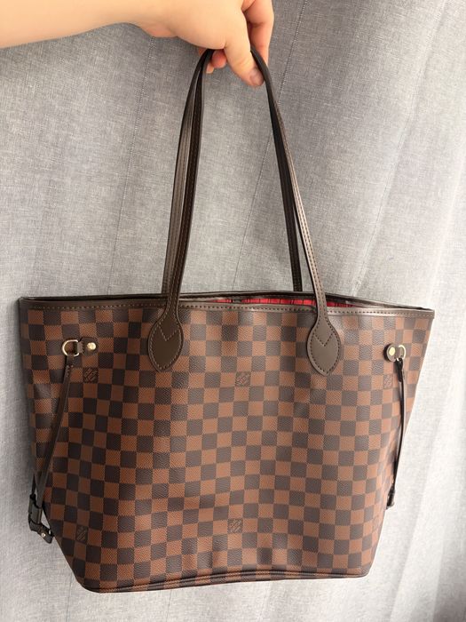 Louis Vuitton Neverfull Mm skóra premium quality