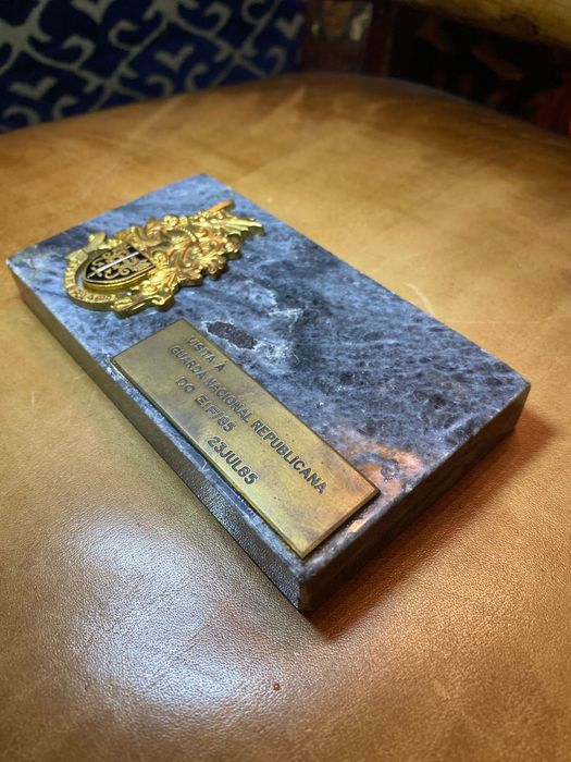 Condecoração Prenda Militar da GNR 1985 12,5 cm