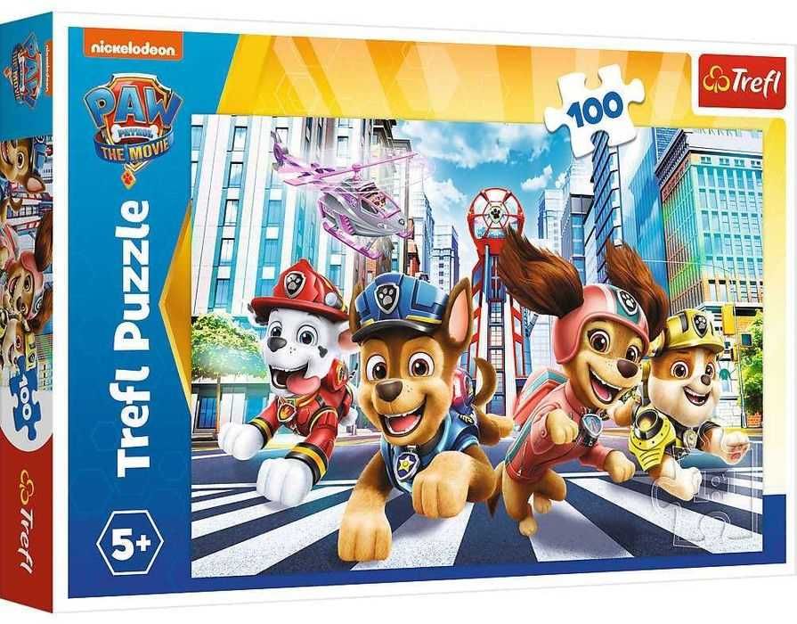 NOWE zafoliowane puzzle PSI PATROL Trefl 100 elemntów
