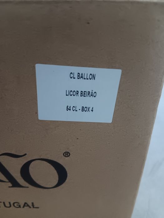 Caixa copos Licor Beirão