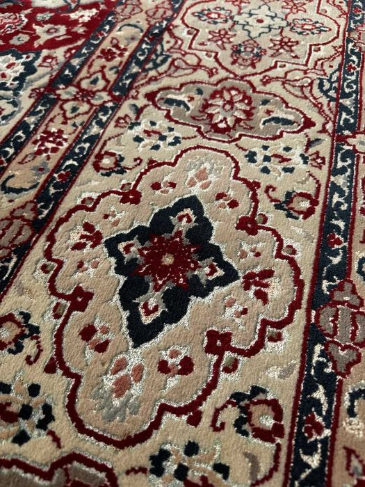 Dywan kaszmirowy r.tkany perski Iran Nain z jedwabiem 310x250 gal45tyś