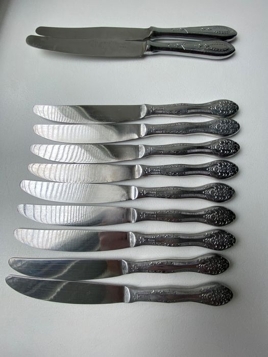 Набор столовых ножей ссср (9 шт, 2 шт)