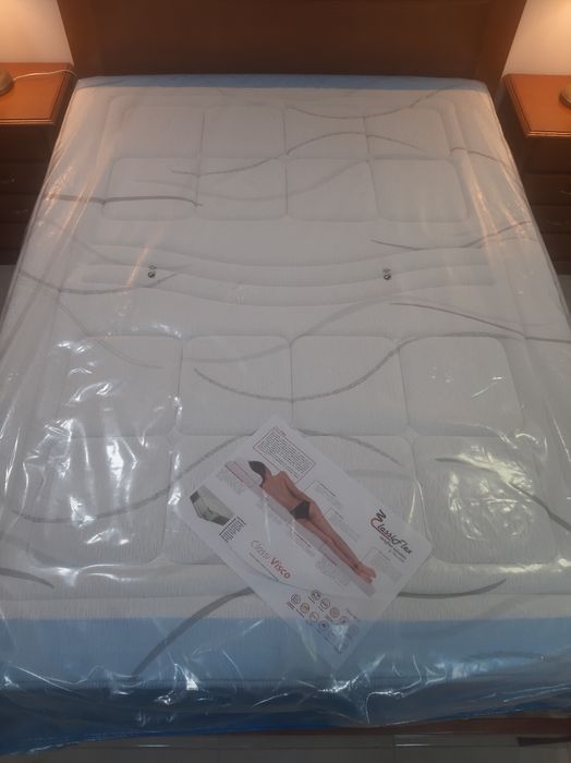 Colchão sem molas visco novo