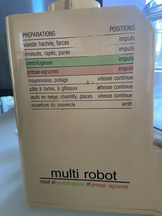 Multi Robot de cozinha da marca francesa  SEB