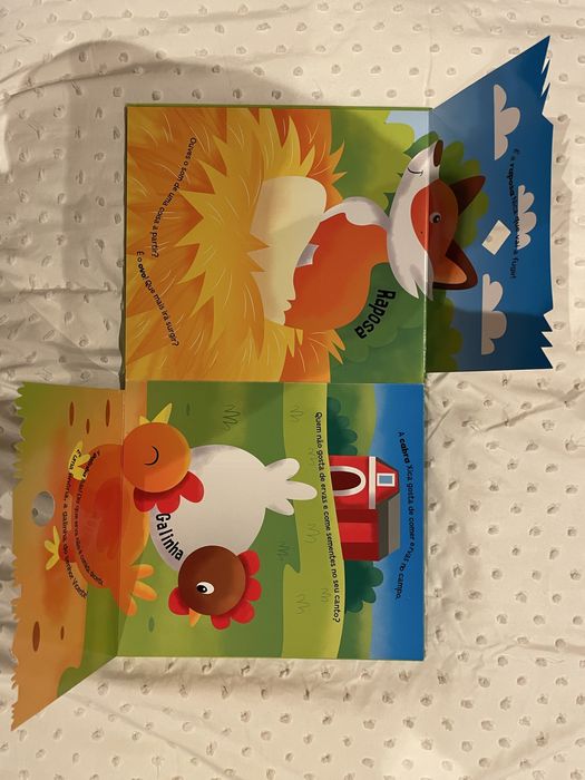 Livro atrativo: Espreita e aprende Palavras