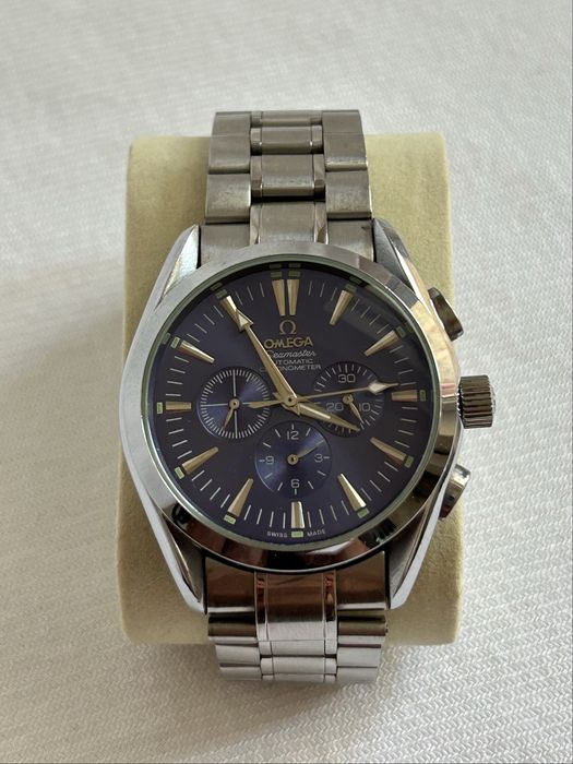 Omega Seamaster Broad Arrow Chronograph розкішний швейцарський хронограф з автоматичним підзаводом