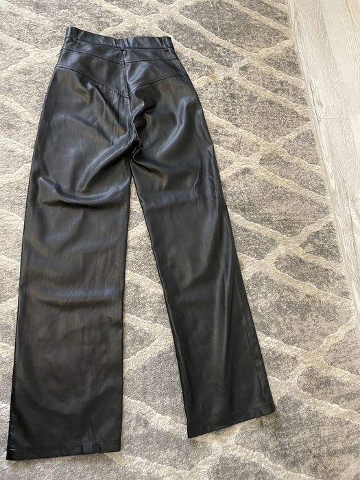 Штани з еко шкіри