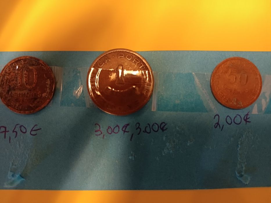 Vendo moedas antigas