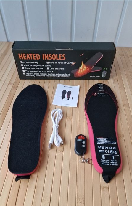 Устілки акумулятор з пультом керування, стельки аккумуляторные