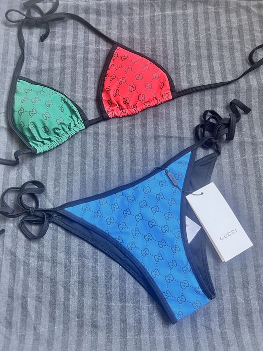 Nowy dwuczęściowy strój kąpielowy Gucci, rozmiar S